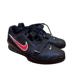 Nike Romaleos 2 Mens Size 14 Obsidian Blue Red Weightlifting Shoes  476927-460